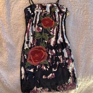 Forever 21 sequenced dress